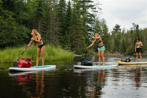 Camping in michigan at triponds family camp resort: Paddleboard Camping on the Au Sable River in Northern ...