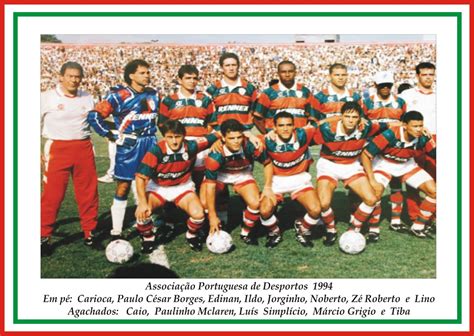 Associação portuguesa de desportos (sp). Orgulho de ser Lusa ! ! !: LUSA 1994