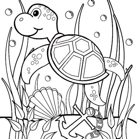 They are the only species of sea turtle that lack scales. Leatherback Sea Turtle Coloring Page at GetColorings.com ...