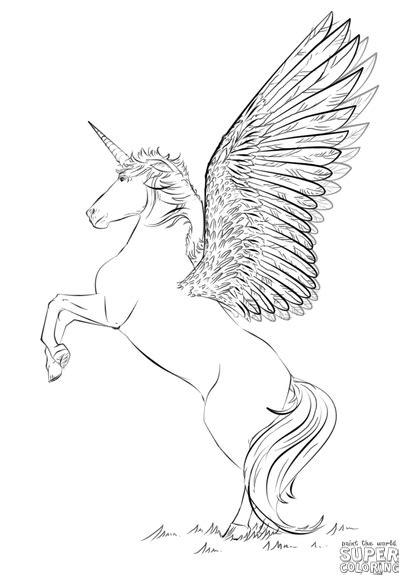 Highlighting beautiful unicorns, magical lands and intricate fairies. How to draw a realistic unicorn | Step by step Drawing ...