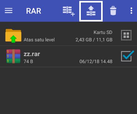 Maybe you would like to learn more about one of these? √ 4 Cara Mudah Membuka dan Ekstrak File RAR di HP Android