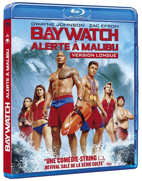 Dwayne johnson, zac efron, priyanka chopra jonas and others. Baywatch : Alerte à Malibu Simple Blu-ray (Universal ...