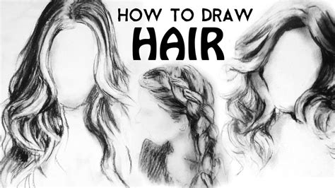 Mixing a bit of different colours gives an interesting contrast in the image. How To Draw Hair | Sketchbook Sunday Episode 9 - YouTube