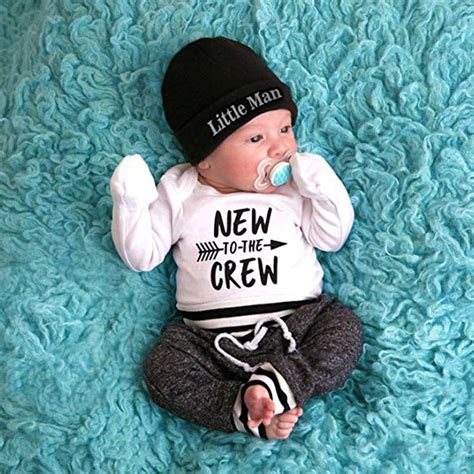 There are 302 baby boy brand name for sale on etsy, and they cost $22.72 on average. Newborn Baby Boy Clothes Letter Print Romper Tops +Long ...