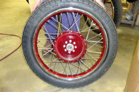 Josh mackenzie is a dedicated vintage british motorcycle mechanic… Randys Cycle Service & Restoration: Spoke Wheel Lacing