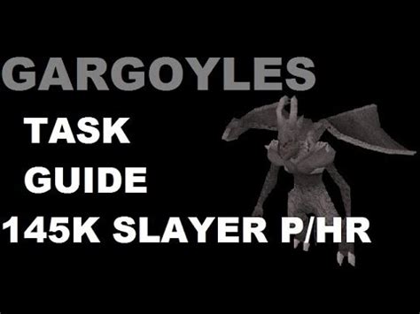 Learn the nuances of osrs gear for melee, ranged, magic, and void knight with this detailed osrs gear guide. Gargoyles Slaying Guide - 145K Slayer XP per hour Runescape 2014 - YouTube