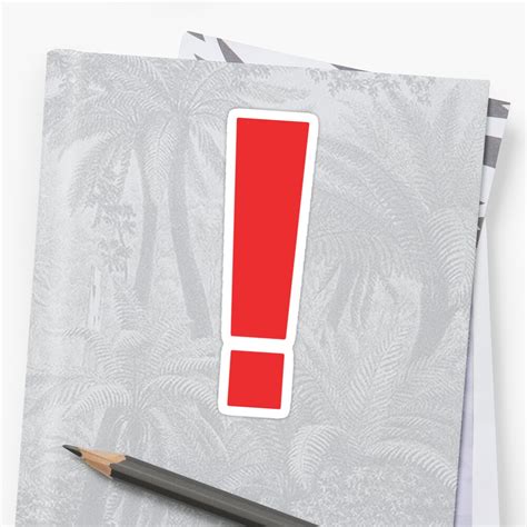 We would like to show you a description here but the site won't allow us. "Metal Gear Solid - Exclamation Point!" Sticker by essbeebee | Redbubble