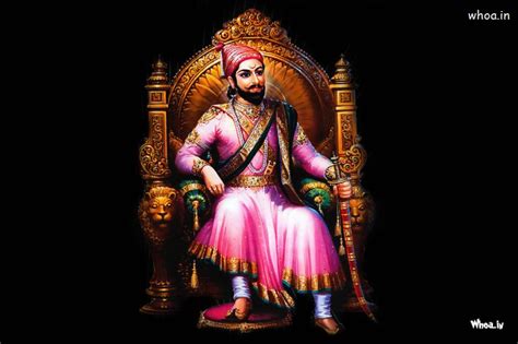 Chhatrapati shivaji maharaj, was an indian warrior king and a member of the bhonsle maratha clan. Maharaja Shivaji Sitting Wirh Dark Background Painting HD ...