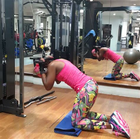 Hank henshaw is the former director of the d.e.o. Photos of 44 year old Kate Henshaw working out in gym with ...