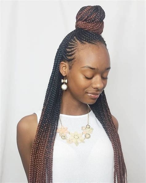 Throughout the ages a cultural tradition among african men and women, cornrows have endured into the development of african american culture. Cool 42 Amazing Cornrow Hairstyles for Black Women https ...