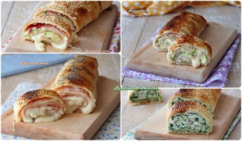 Come preparare la pasta brisè. 4 ROTOLI RUSTICI DI PASTA SFOGLIA RIPIENI - semplicissimi