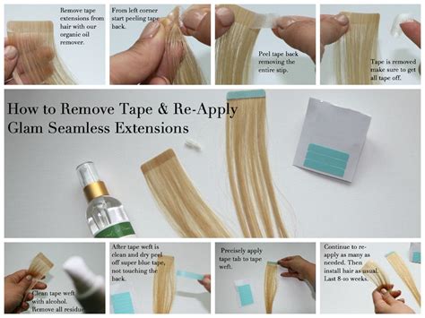 How are tape in extensions removed? Learn the methods used for tape in hair extensions. On ...