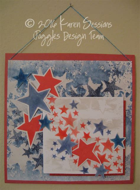 Remember me not recommended on shared computers. DT Post - Karen Sessions' Celebration Stencilled Stars Wall Hanging - Joggles Blog