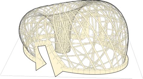 Ongreening Pavilion | Pavilion design, Parametric architecture, Architecture concept drawings