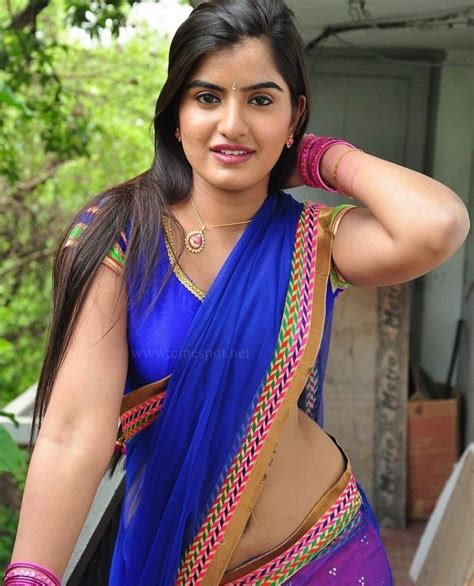 Anveshi jain hot cleavage photos at commitment movie title launch. Pin on saree navel & cleavage