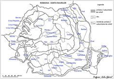 Muntii, dealuri, podisuri, depresiuni, campii, rauri etc. Rauri Harta Hidrografica A Romaniei
