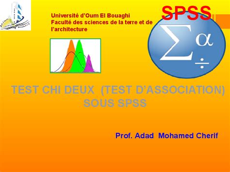 (PPT) Test Khi deux (Test d’association) Sous spss | Adad Mohamed ...