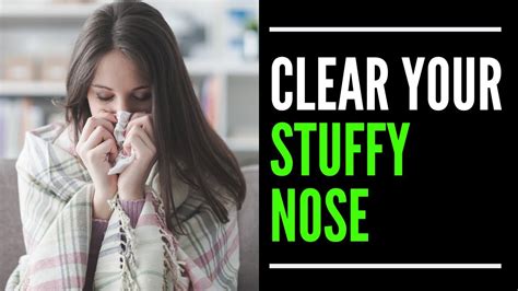 Nov 25, 2019 · point 1: How To Get Rid Of Stuffy Nose (Instantly) - YouTube