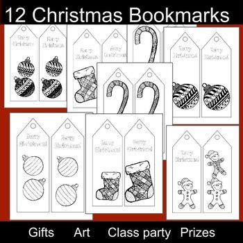 3rd grade coloring pages are worksheets that can be used for stimulating the kids' skill. 3rd Grade Christmas: Christmas Bookmarks and Coloring ...