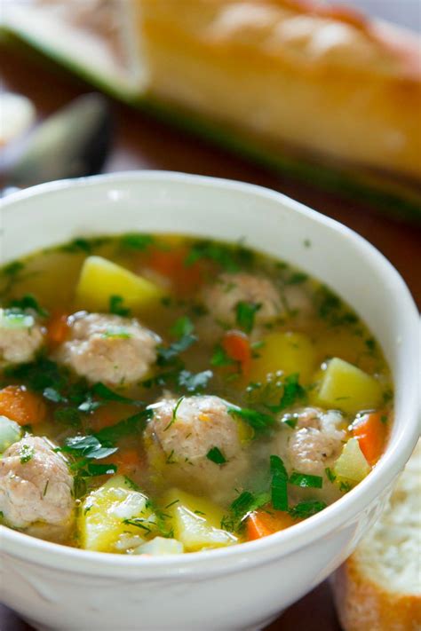 Maybe you would like to learn more about one of these? Homemade Chicken Meatball Soup - Simply Home Cooked ...