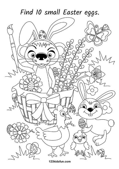 Create a colored {{vignette}} or use {{funky_focus}} to blur everything but your subject, either way, the focus of your photo will always be on the subject. Easter | 123 Kids Fun Apps | Easter coloring book, Easter ...
