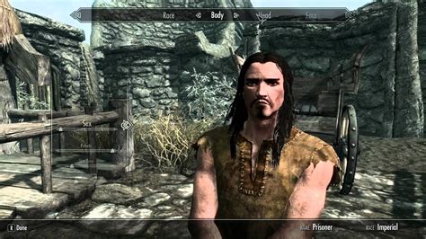 It's a wig with hair physics. Skyrim Full Character Creation Customization Male - YouTube