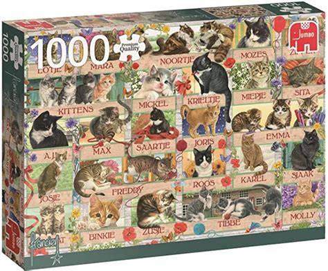 Get the best deals on 1000 piece jigsaw puzzle ravensburger. Amazon.com: Jumbo Francien's Cats Jigsaw Puzzle (1000 ...