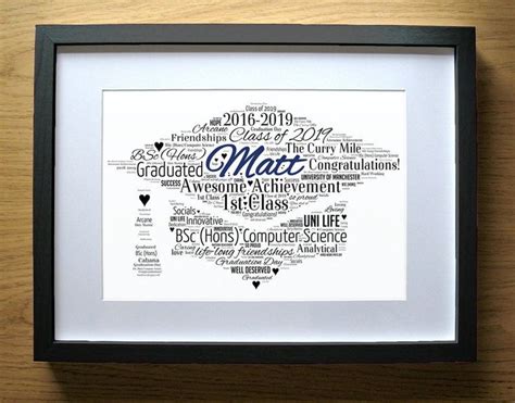 This inexpensive gift idea makes the perfect choice for putting a smile on someones face. Masters Degree Graduation Gift for Men Boys Personalized ...