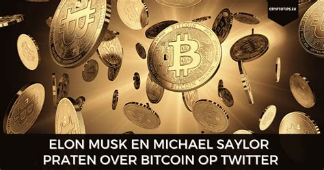 Elon musk, geçtiğimiz saatlerde twitter profiline #bitcoin yazılı bir açıklama ekledi ve musk'ın bu paylaşımından sonra bitcoin piyasasında artış yaşanmaya başlandı. Elon Musk en Michael Saylor praten over Bitcoin op Twitter