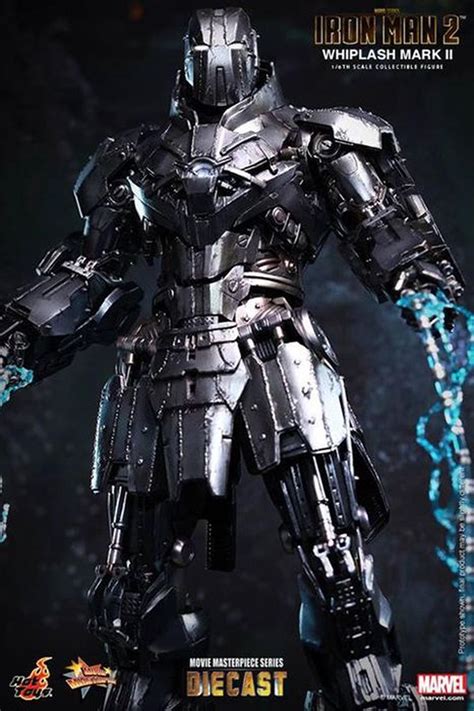 Hot toys has released images for their whiplash figurine from the iron man 2 collectible series. Hot Toys Iron Man 2 - Whiplash Mark II Diecast 1:6 Scale ...