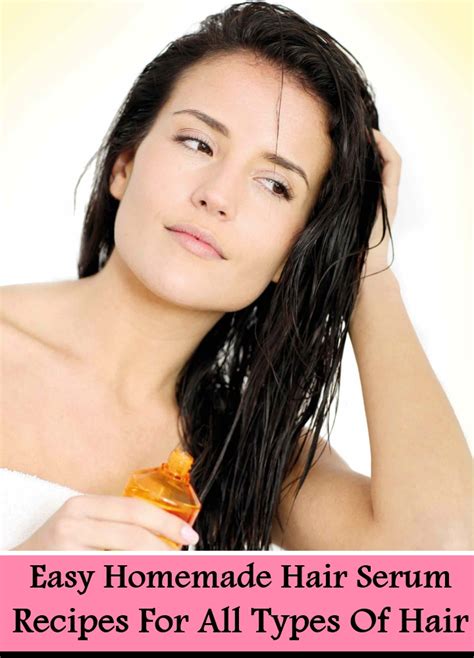 Better conditioner for your hair. 5 Easy Homemade Hair Serum Recipes For All Types Of Hair ...