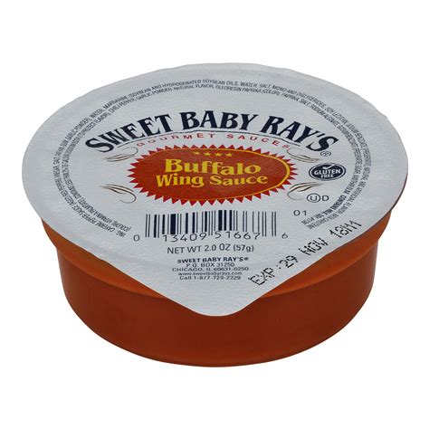 Sweet baby rays mango habanero wing sauce. Sweet Baby Rays Buffalo Sauce Cups 2 oz (72 ct) - SauceAndToss