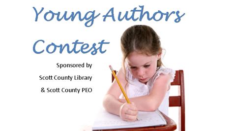 2014 Young Authors' Contest Deadline Approaching! - Scott ...
