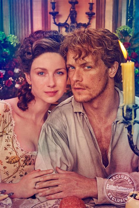 See stunning exclusive portraits of 'Outlander' stars Caitriona Balfe and Sam Heughan