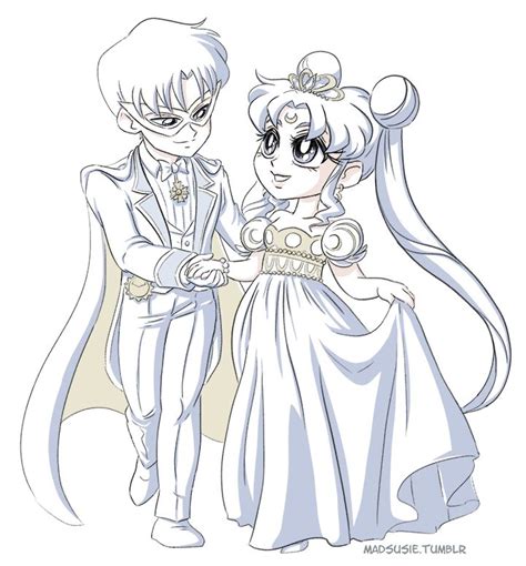 A sailor moon fan based website! Neo Queen Serenity and King Endymion from Sailor Moon ...