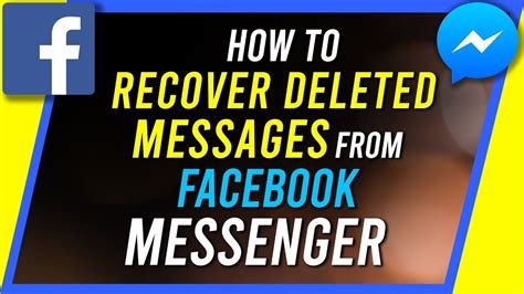 This post will answer all of the questions here. How to Recover Deleted Messages From Facebook Messenger On ...