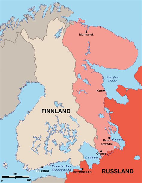 Russland baut neue grenzübergänge zur eu. Finnische Ostkriegszüge 1918-1920