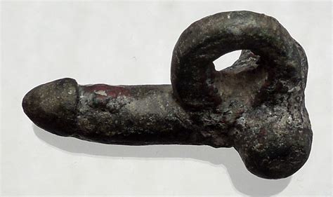 200BC Ancient Roman PHALLUS Talisman PENDANT Phallic ...