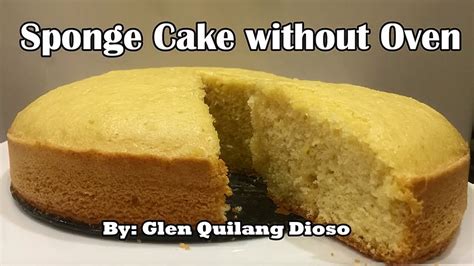 A properly baked cake is sublime. How to cook Sponge Cake without oven - YouTube