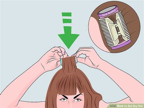 Blowdry bar with organic hair treatments 3 Ways to Set Dry Hair - wikiHow