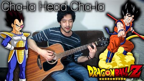 The series' opening takes this very same direction, and gives us the big moments and themes from the show. Dragon Ball Z Opening 1 - Cha-la Head Cha-la (Acoustic Cover) - YouTube