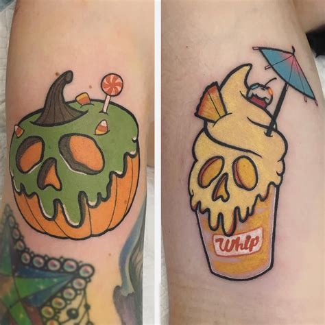 Jeremy can satisfy any of your custom tattoo requirements. Spooky Bad Apple Tattoo - Best Tattoo Ideas