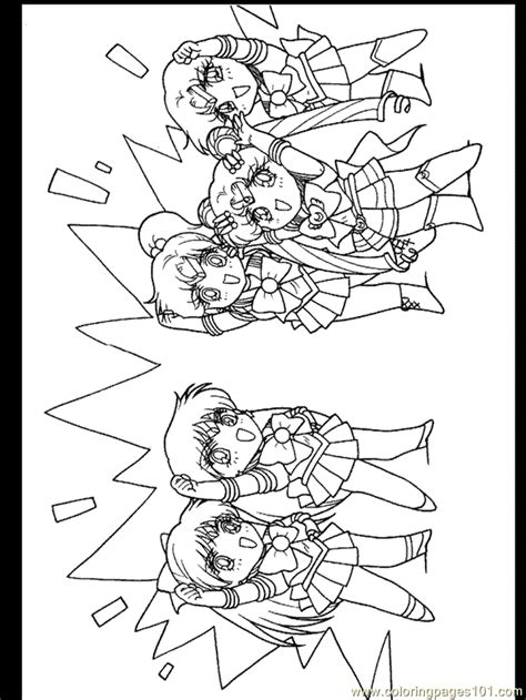 All you need is a printer and paper. Sailor Coliring 81 Coloring Page - Free Sailor Moon ...