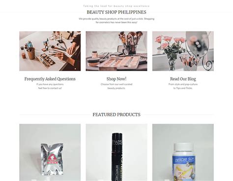 Beautyshop.ph | E-commerce Philippines | Projects