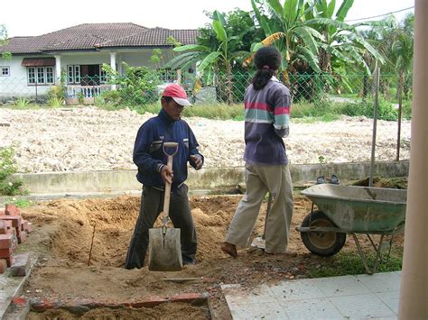 Cara Bancuh Simen Kolam - Pagar Rumah