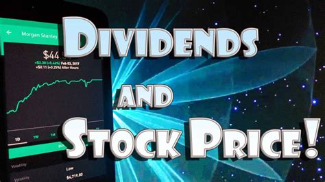 Invest in actions, cryptocurrencies, and much more. Robinhood APP - DIVIDEND PAYMENTS will Drop STOCK PRICE ...