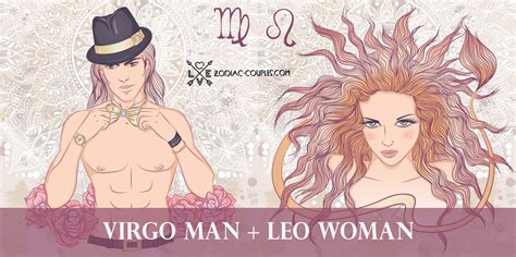 The frequency of both the partners matches so well that they are able to. Leo woman + Virgo man: celebrity couples and compatibility ...