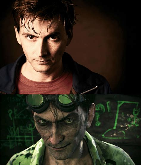 If you can't get enough arkham knight, or want to spend a lot of time in this world, then i'd say it's worth reading. David Tennant looks like Riddler from the new "Arkham ...