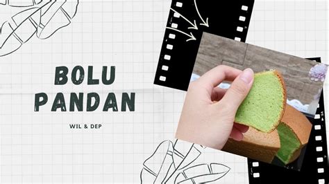 *resep ini jadinya hanya 1 buah martabak ukuran sedang. Resep Bolu Pandan | Simple & Enak - YouTube