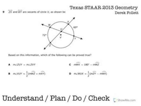 State of texas assessments of academic readiness. Texas STAAR 2013 Geometry Test #9 Solution - YouTube